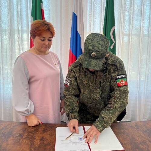 «Теперь меня ждет любимая Вера»: участник СВО зарегистрировал брак в Мамадыше