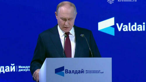 Путин заявил, что ответ России на милитаризацию Европы будет очень убедительным