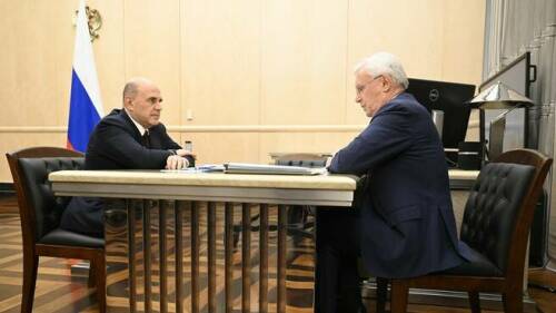 Мишустин встретился с гендиректором КАМАЗа Когогиным