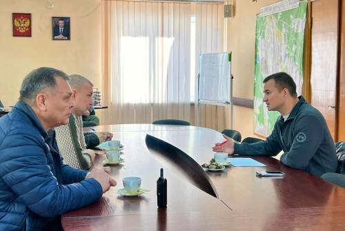 Ринат Садыков провёл рабочую встречу с руководством города Рубежное