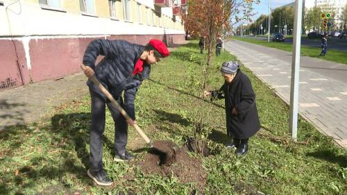 «Уютно и приятно»: блокадница Ленинграда инициировала посадку деревьев в Нижнекамске