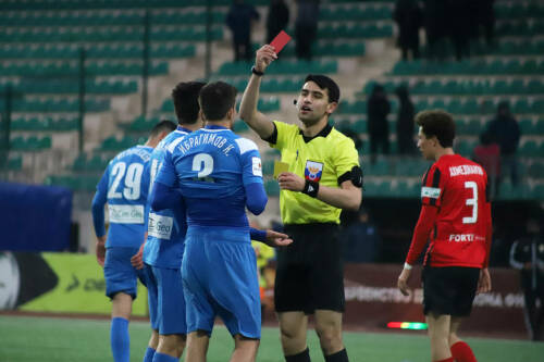 Бригада арбитров во главе с Иналом Танашевым обслужит матч «Рубин» - «Динамо»