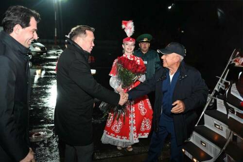 Рустам Минниханов прибыл в Казахстан с рабочей поездкой