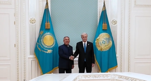 Рустам Минниханов встретился с Президентом Казахстана в Астане