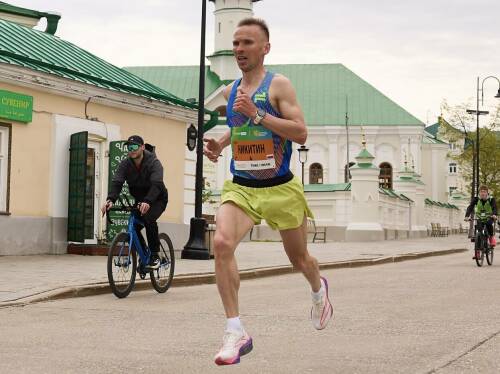Владимир Никитин - рекордсмен Казанского полумарафона