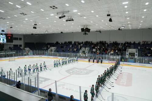 Алексей Песошин вручит экипировку хоккеистам спортивных школ РТ перед матчем ВХЛ «Барса»