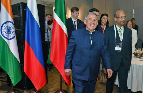 Минниханов: «Татарстан готов стать точкой входа индийского бизнеса на российский рынок»