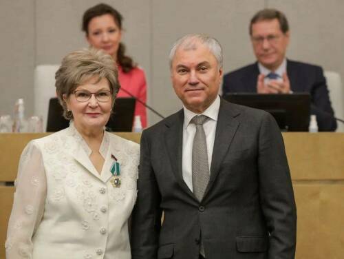 Депутату Госдумы от Татарстана Татьяне Ларионовой вручили Орден Дружбы