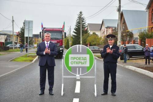 «Главное – это жизнь и безопасность»: в Набережных Челнах открыли Орловскую улицу