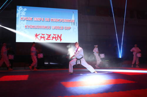 В Казани стартовал Кубок мира по киокусинкай