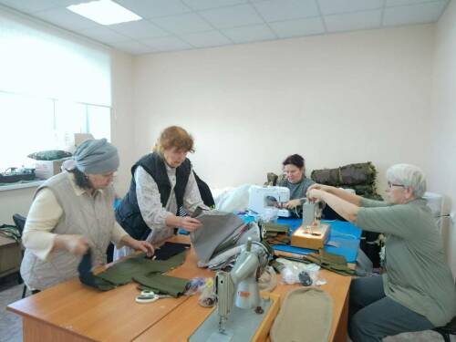 В Верхнеуслонском районе шьют зимнюю экипировку для бойцов СВО