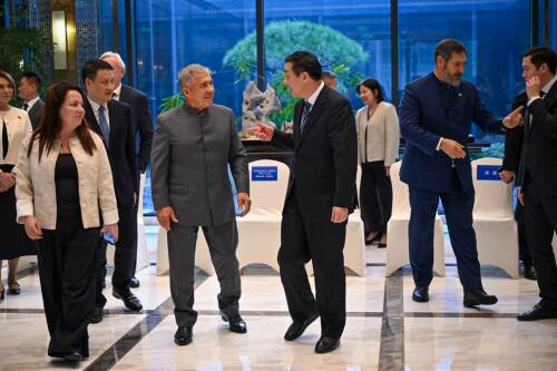 Минниханов пригласил секретаря КПК города Хучжоу посетить Татарстан и форум РОСТКИ