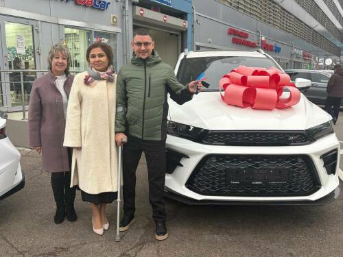 Ветеран СВО из Нижнекамска получил автомобиль с ручным управлением