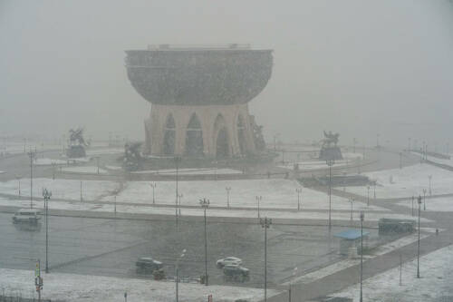 В Татарстане ожидаются мокрый снег, дождь, туман и до +4 градусов