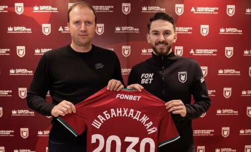 «Рубин» заключил новый контракт с Дарданом Шабанхаджаем