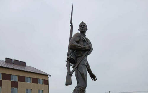 В Сабинском районе РТ открыли памятник воинам, пропавшим без вести в годы войны