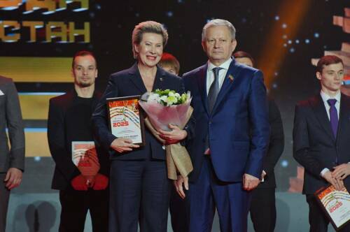 Ольга Павлова получила награду за вклад в возрождение спорта в исторических регионах РФ