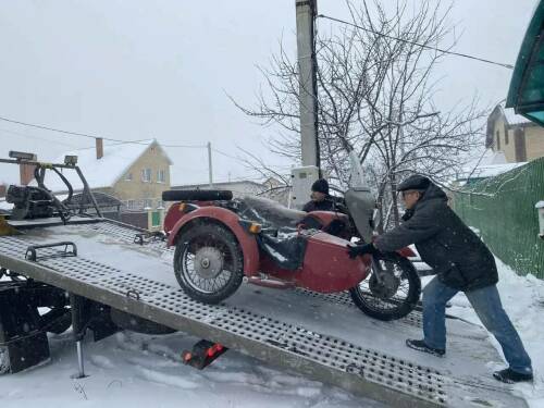 Cемья из Менделеевского района передала бойцам СВО мотоцикл