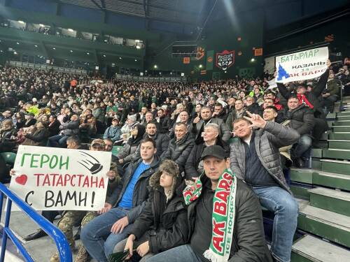 Участники программы «Батырлар. Герои Татарстана» посетили матч «Ак Барса» и «Салавата»