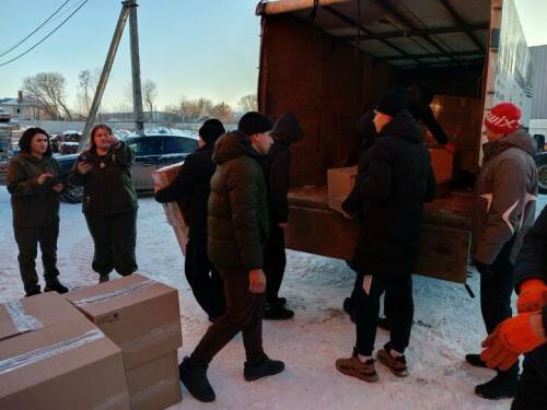 Жители Татарстана отправили бойцам спецоперации грузовик с чак-чаком