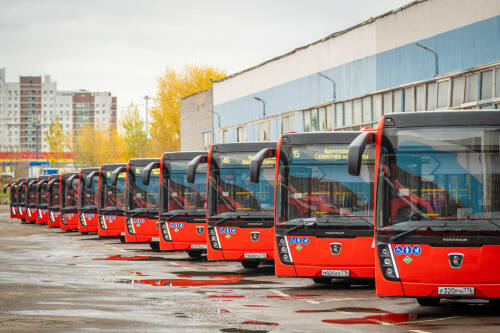 В парке общественного транспорта РТ за год появилось 120 новых автобусов