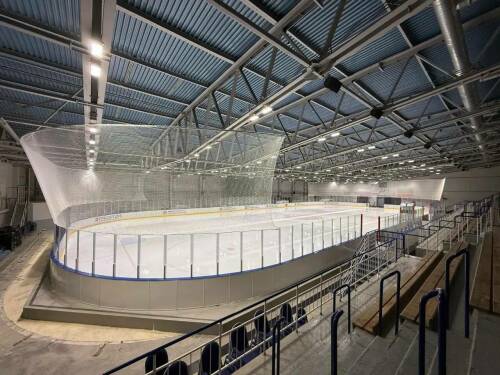 В Казани завершили ремонт ледовой арены Дворца спорта