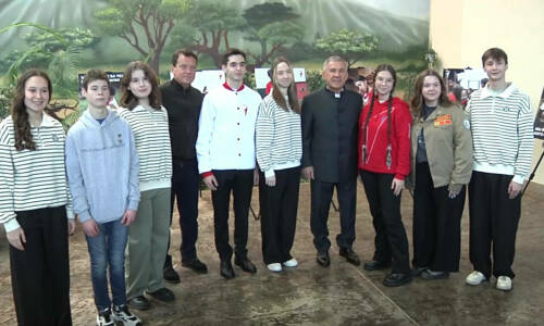 Рустам Минниханов посетил Казанский зооботсад «Река Замбези»