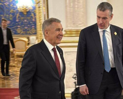 Слуцкий поблагодарил Минниханова за восстановление православных храмов