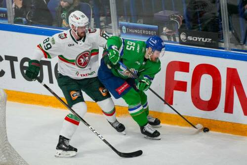 «Ак Барс» разгромно уступил «Салавату Юлаеву» в матче регулярного чемпионата КХЛ