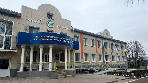 В Кайбицком районе капитально отремонтировали школу имени Михаила Кузьмина