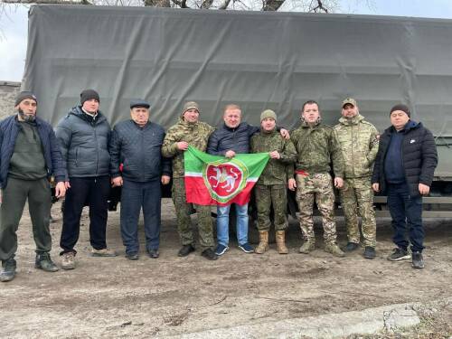 Партия помощи из Дрожжановского района доставлена военнослужащим в зону СВО