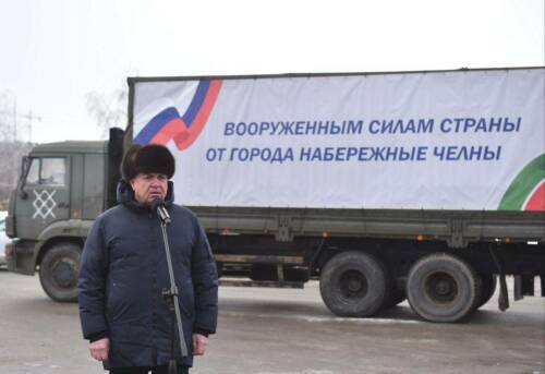 Набережные Челны отправили 14 тонн шефской помощи военнослужащим в зону СВО