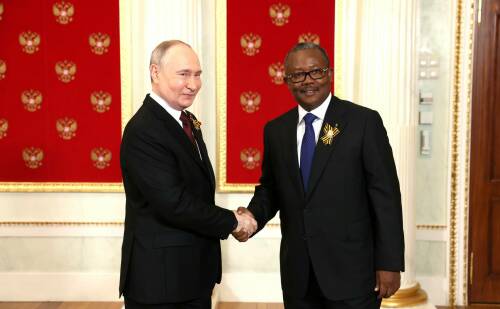 Президент Гвинеи-Бисау – Президенту РФ: «Спасибо, брат, дорогой Путин»