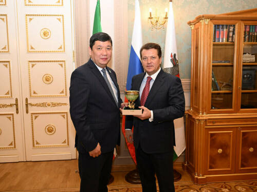 Метшин обсудил с мэром Бишкека тему благоустройства