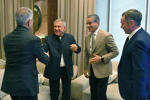 Минниханов обсудил перспективные направления сотрудничества с главой Emaar Properties