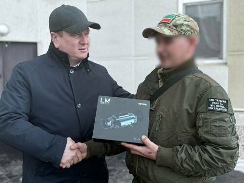 «Не подведем друг друга»: Мамадышский район передал бойцам новую партию помощи