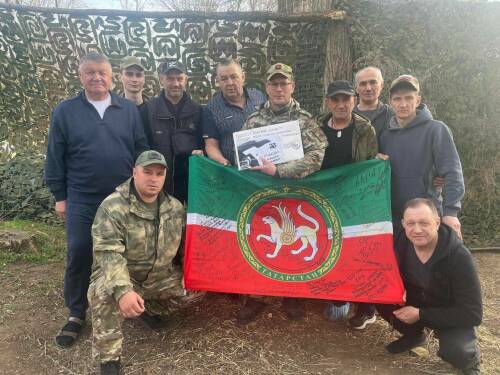 Глава Новошешминского района РТ доставил помощь бойцам, воюющим на Херсонском направлении