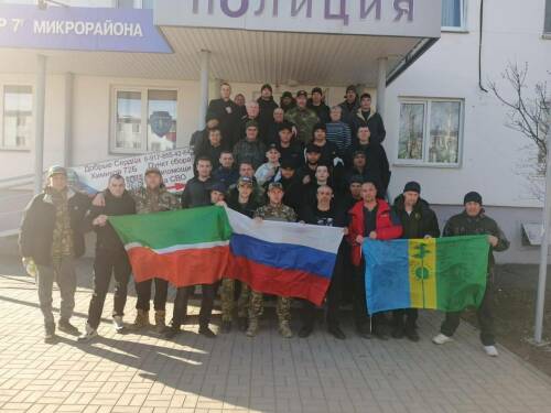 Нижнекамцы укомплектовали еще 49 контрактников для отправки в зону СВО