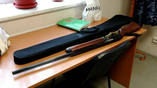 В Альметьевске передали охотничьи ружья для борьбы с FPV-дронами