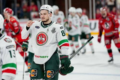 Нападающий «Ак Барса» Никита Дыняк: «Я глупо удалился»