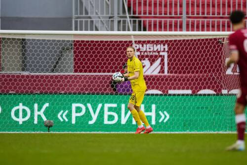 Вратарь «Рубина» Ставер вошел в топ-100 лучших киперов мира за последний год