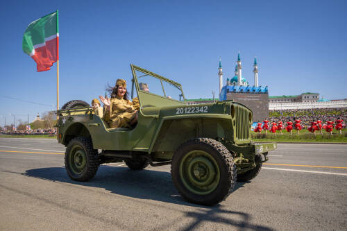 К параду Победы в Казани присоединятся около 30 ретроавтомобилей