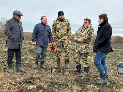 Айдар Метшин посетил место гибели деда – участника Великой Отечественной войны