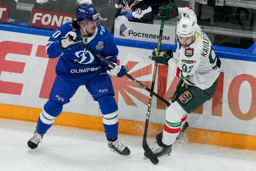 Шайбы Кателевского и Яруллина принесли «Ак Барсу» вторую победу над «Динамо»