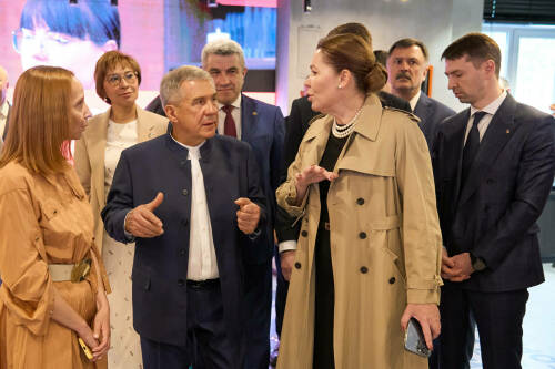 Рустам Минниханов посетил Центр «Профессии будущего» в Москве