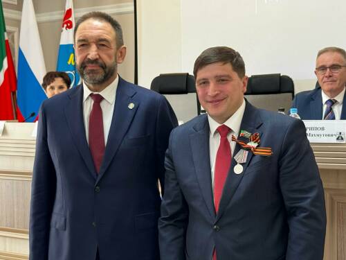 Радмир Беляев награжден медалью Республики Татарстан «За доблестный труд»