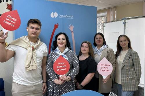 Активисты Штаба общественной поддержки «Единой России» в Казани сдали плазму крови