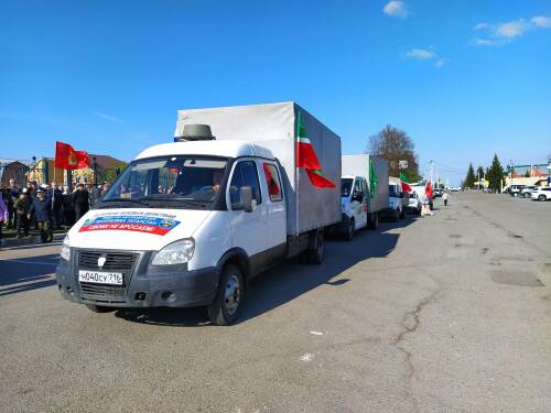 Все для Победы: из Арска в зону СВО отправили третью гуманитарную колонну