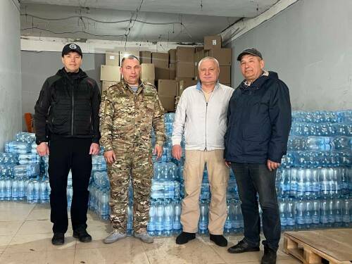 Из Мензелинского района в Лисичанск доставили более 18 тонн воды для социальных объектов