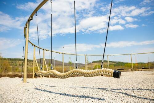 На Альметьевском водохранилище появилась новая точка притяжения для юных горожан